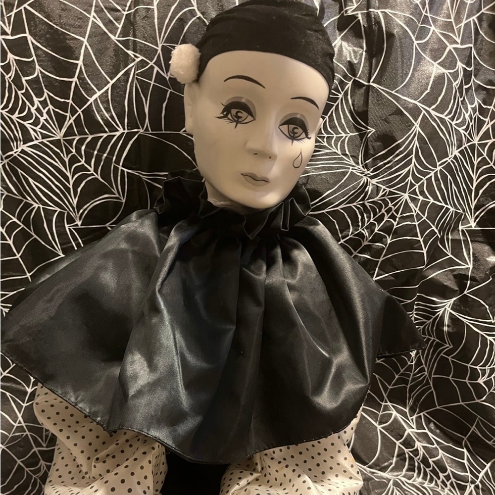 Vtg Pierrot clown
